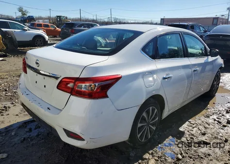 2018 Nissan Sentra S из США, поврежденный, VIN 3N1AB7AP6JY226475